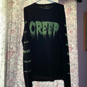 DollsKill Creep glow in the dark shirt